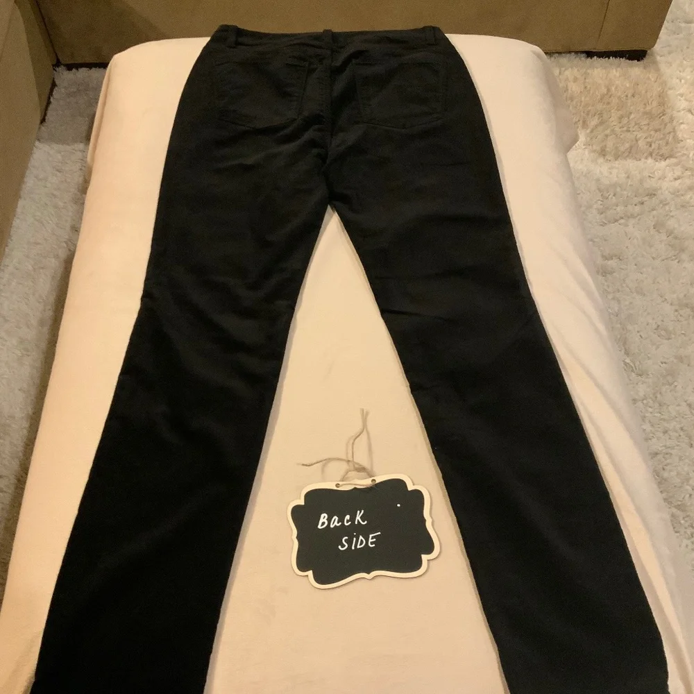 Talbots Black 6 Velvet Straight Leg Heritage Fit Holiday Date Cocktail Alpine